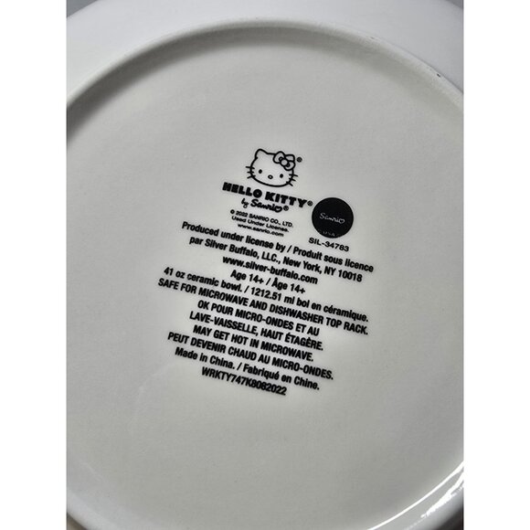 Hello Kitty Valentines & Casual Ceramic Dinner Bowls Sanrio Lot Of 3-See Info - Picture 10 of 16